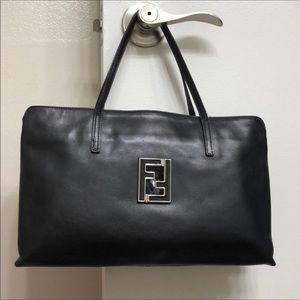 Authentic Fendi Leather Handbag